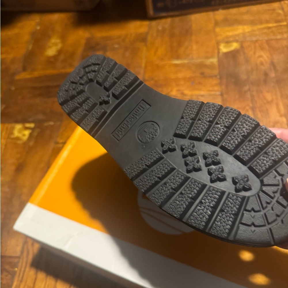 Timberland Black Rugged Sole Footwear